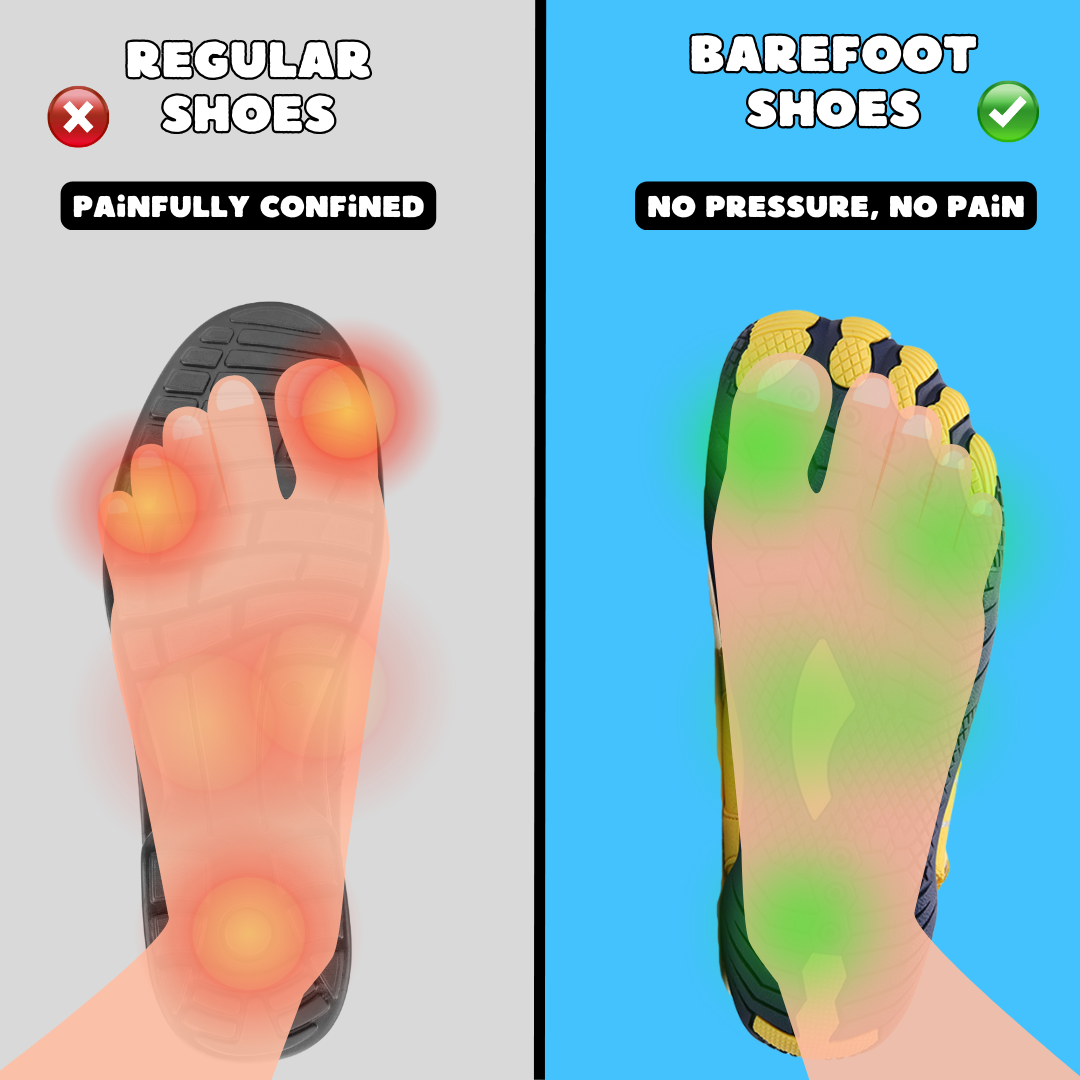 Bronoir™ Runner Pro - Barfodssko (store størrelser)