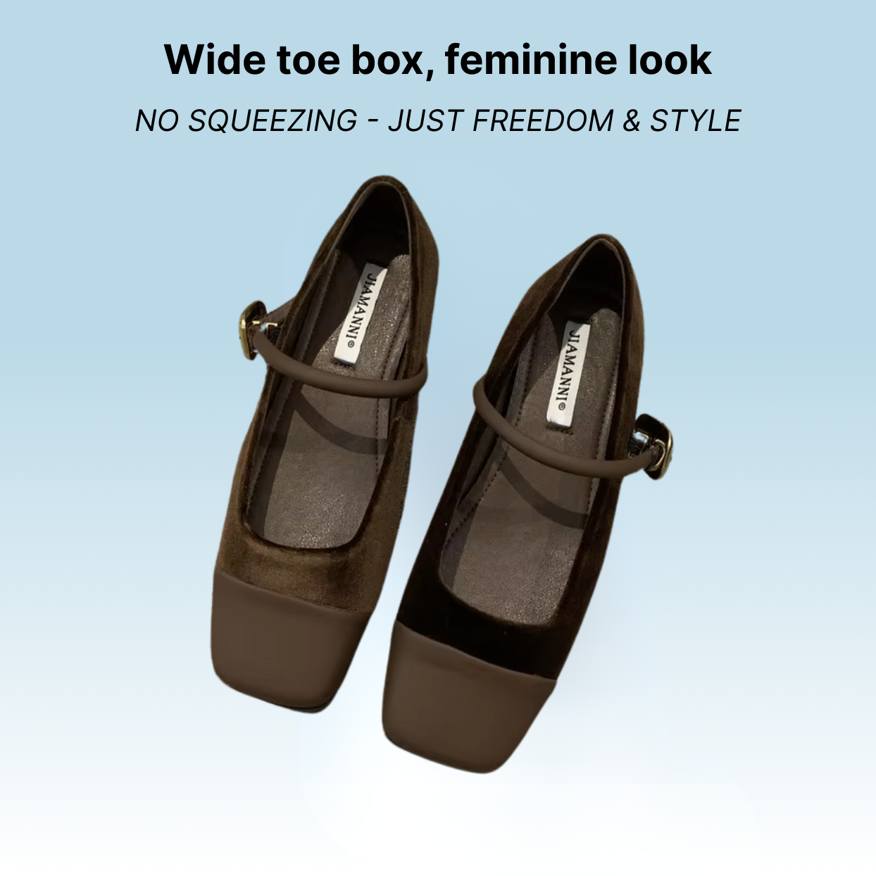 Bronoir Hazel Flow - Elegant & Supportive Ballerinas for Daily Comfort