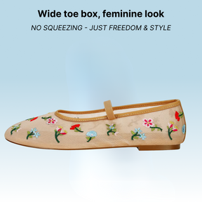 Bronoir Zora Luxe - Elegant & Supportive Ballerinas for Daily Comfort
