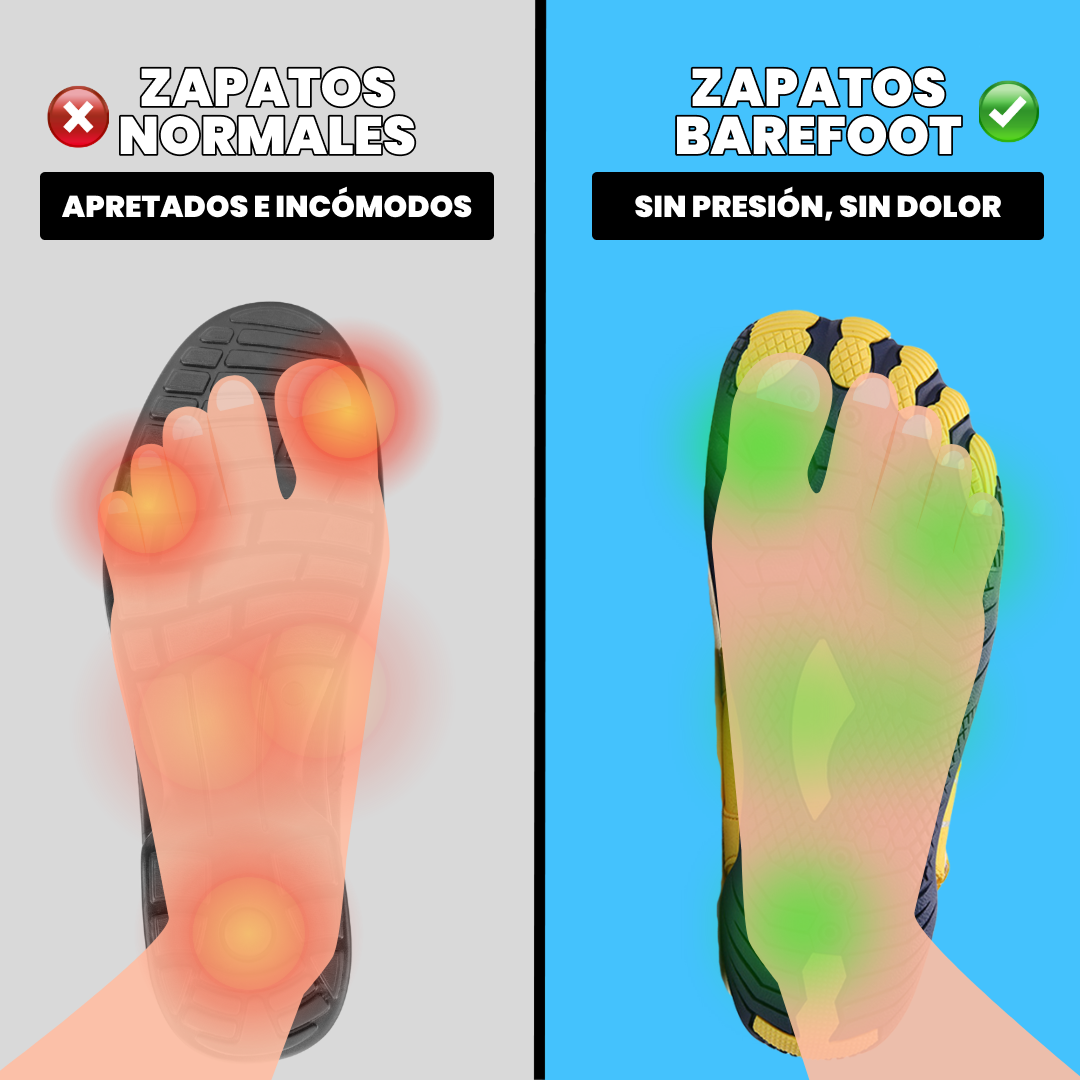 Bronoir™Skin Pro with Copper -Grounding Allround Barefoot Shoes