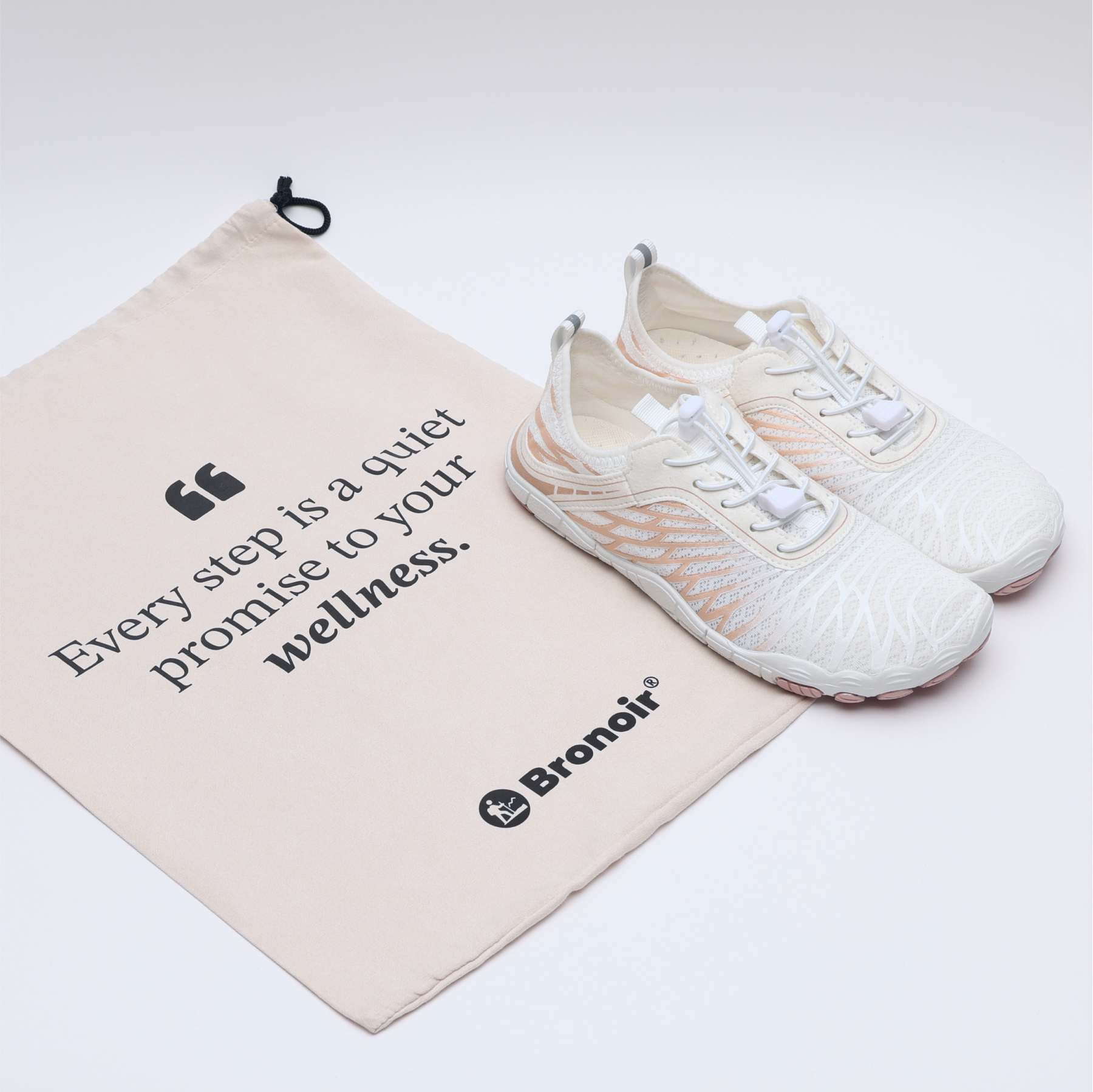 Bronoir™ Skin Pro in White - Barefoot Shoes