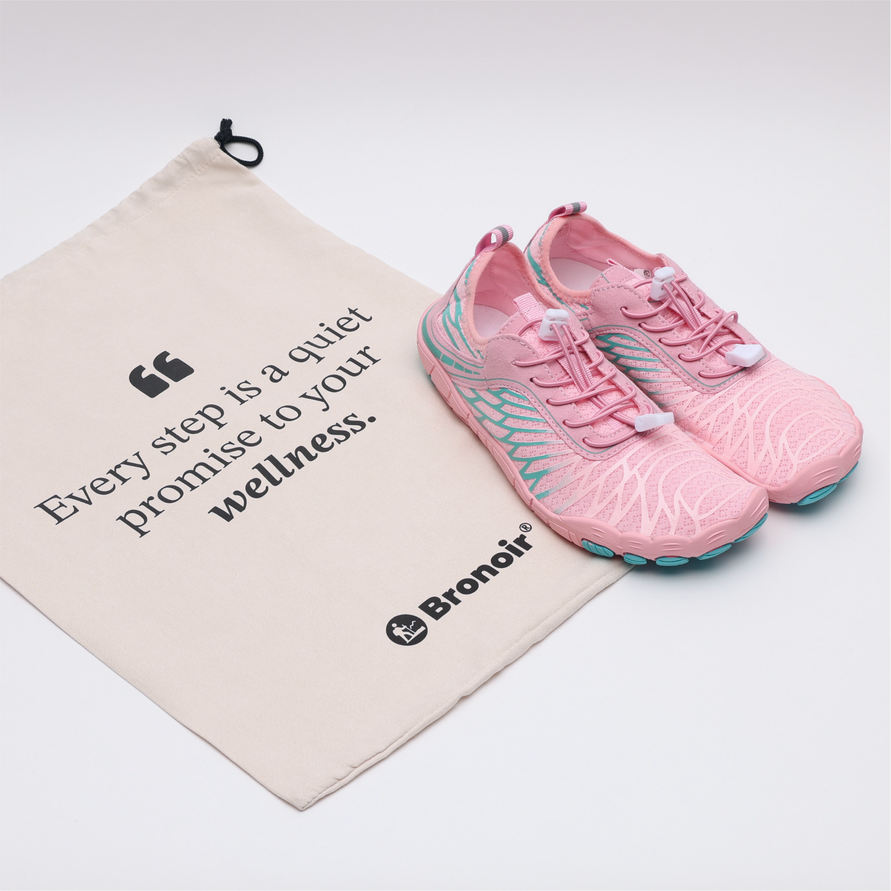 Bronoir™ Skin Pro in Pink - Barefoot Shoes