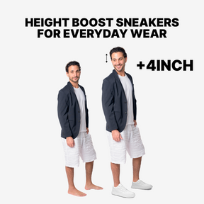 Bronoir™ Elevaters – Height Boost Sneakers – Up to 4Inch Taller Instantly & Comfortably