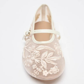 Bronoir Ivy Silk - Elegant & Supportive Ballerinas for Daily Comfort
