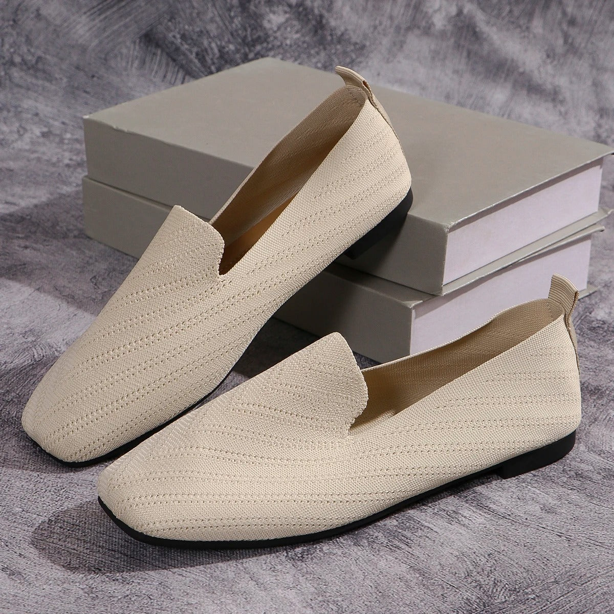 Bronoir Livia Pure - Elegant & Supportive Ballerinas for Daily Comfort